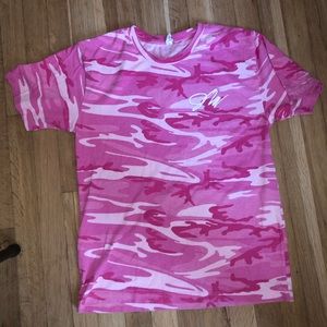 Jake Paul camo pink shirt